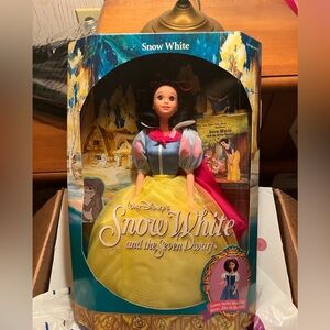 Disney Snow White Doll - Red, Blue, Yellow Dress